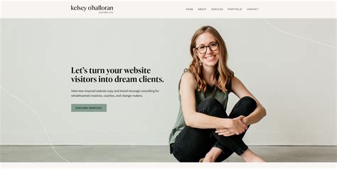 copywriter portfolio websites